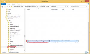 extensionsFilePath_VS2015