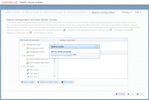 Figure 5 Deploy the Cluster