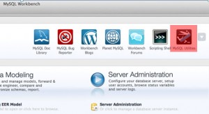 MySQL utilities in Workbench MySQL utilities in Workbench